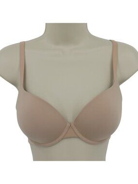 Camio Mio 30DD Bra B30268 Personalized Uplift Underwire Padded Push Up Beige